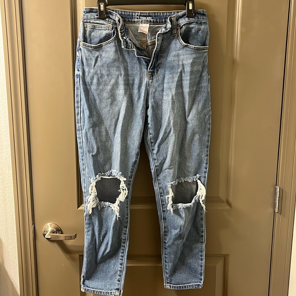 High Rise Mom Jeans